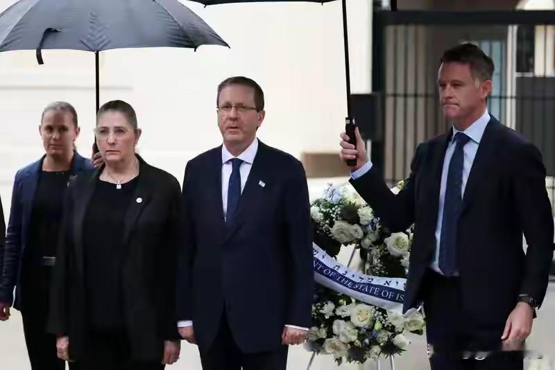 澳多地爆发反以抗议澳洲人真不给面子啊[呲牙]以色列总统访问澳大利亚，欢迎仪式还没