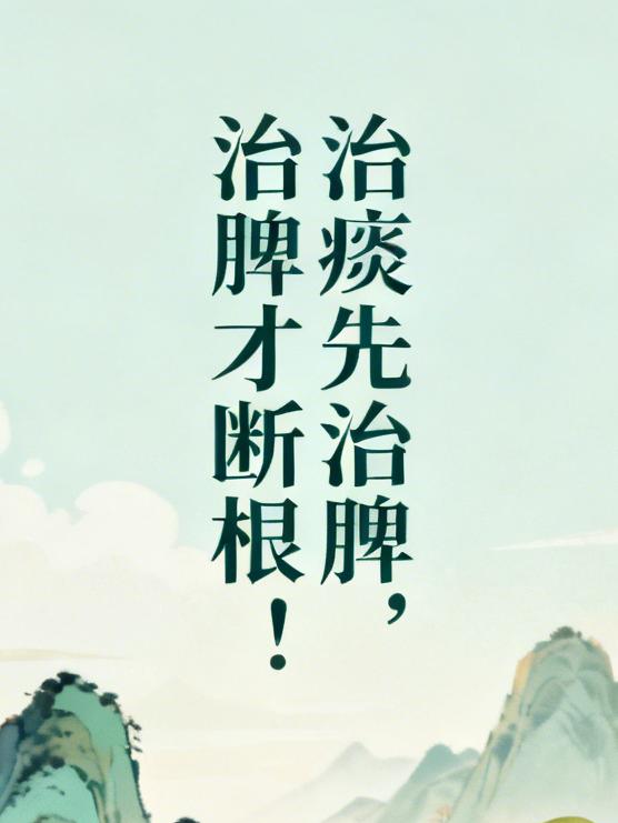 治痰先治脾，治脾才断根！这个道理不懂，吃再多止咳药也白搭

很多人嗓子一有痰，第