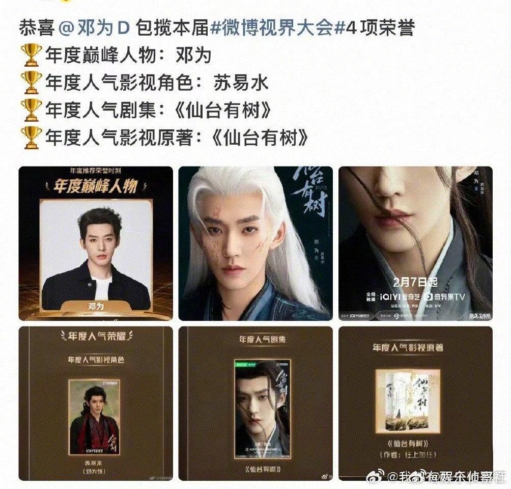 导演们给邓为哥哥多递点本子吧，哥哥角色塑造力很强！｜邓为 ​​​