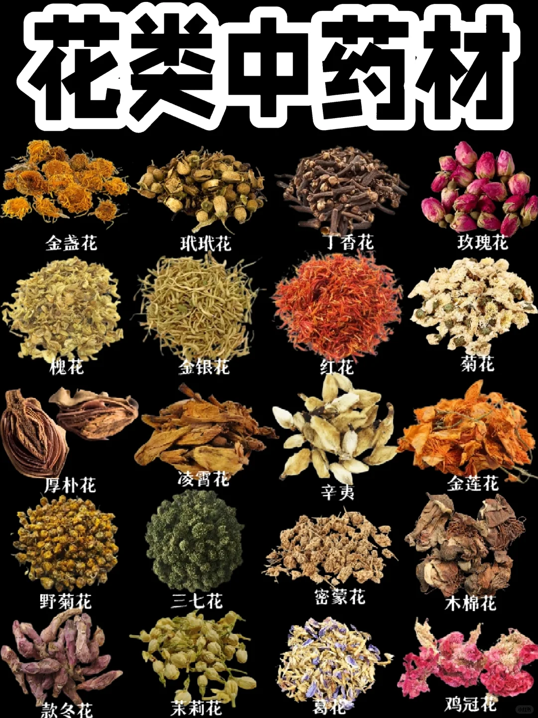 【花类药材】香香的花作用可大了