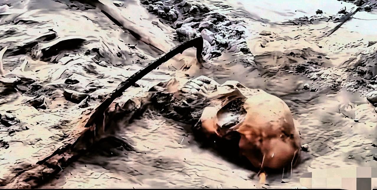 在河南舞钢，

一个埋着1068个人的地方被挖掘出来了！
这是83年前，
也就是