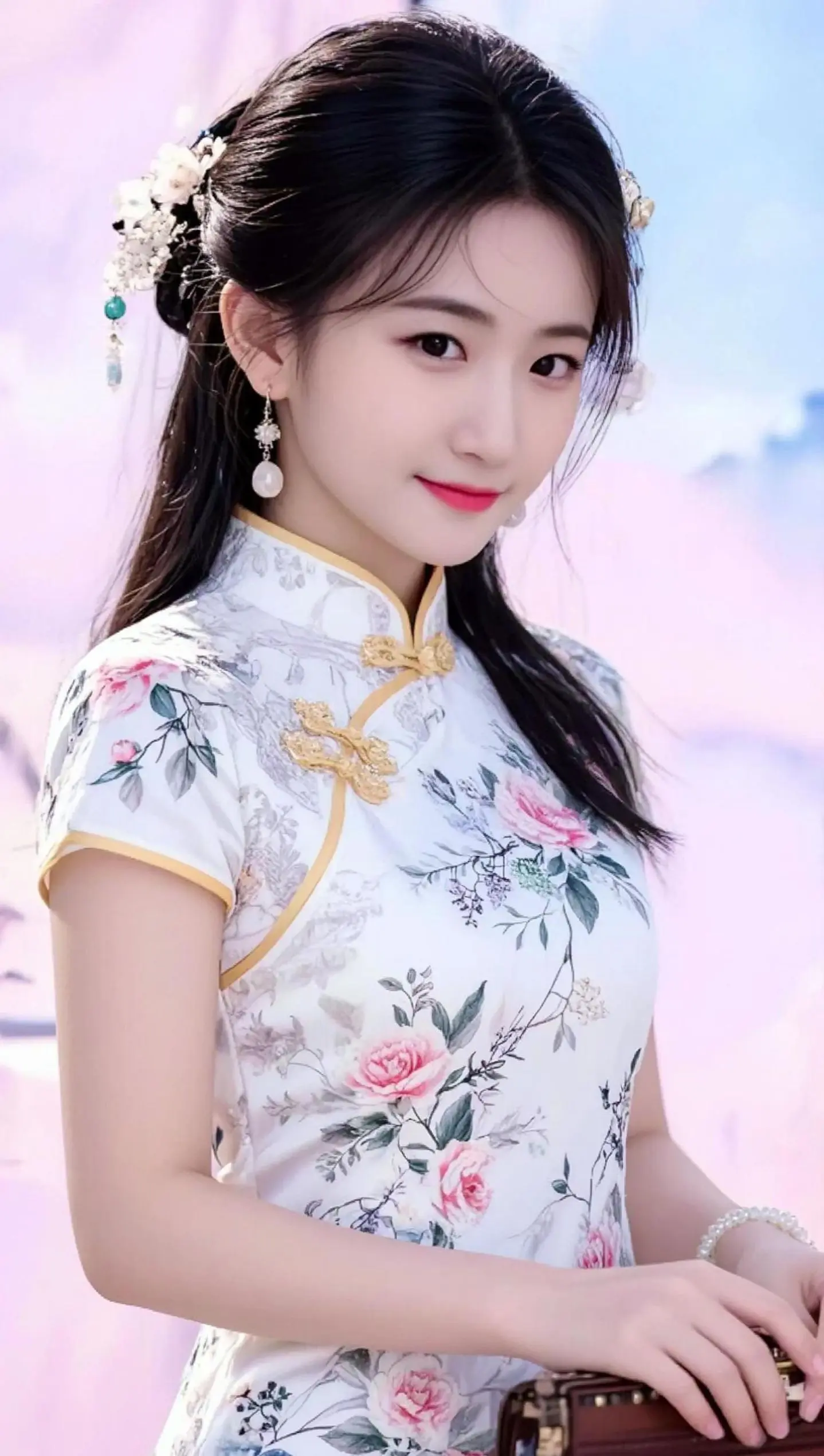 AI中式旗袍写真 随变ai随便玩