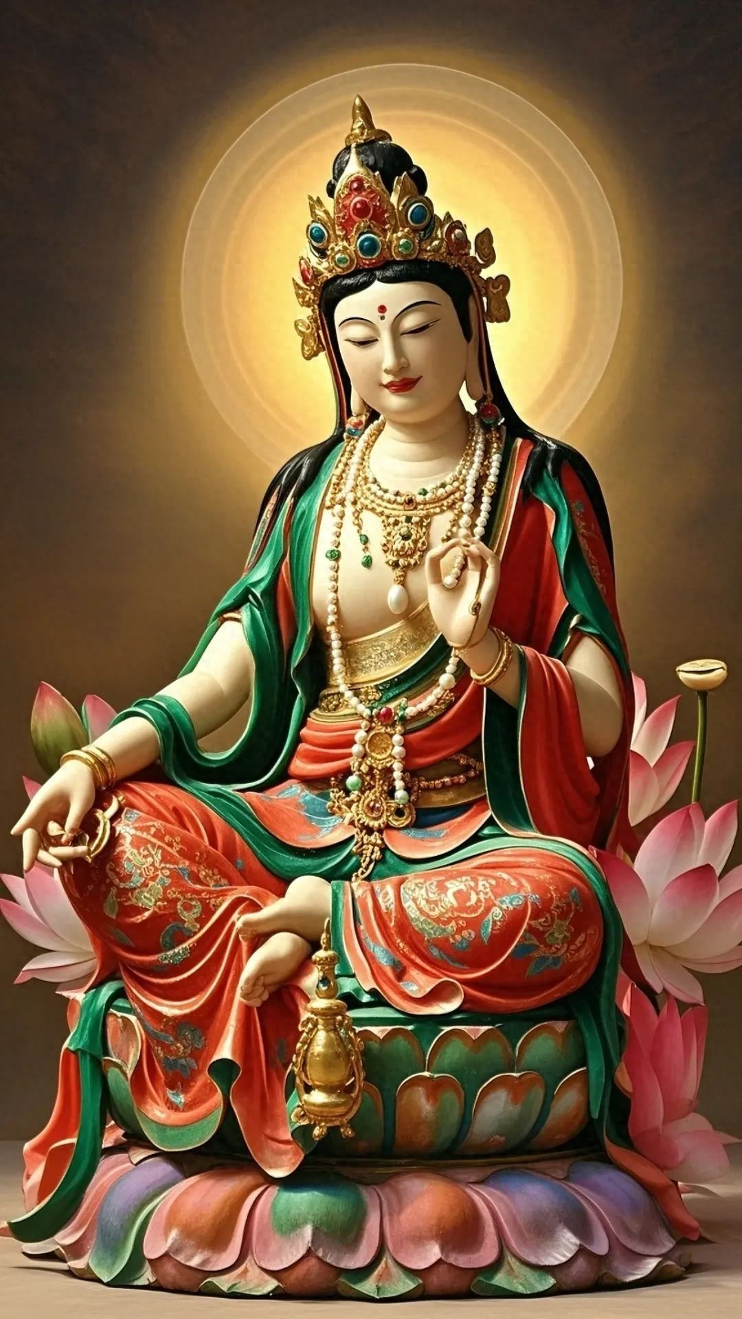 恭喜你 遇到观音菩萨,好运连连,顺风顺水 接  留下心愿吧 [求关注][拜托][