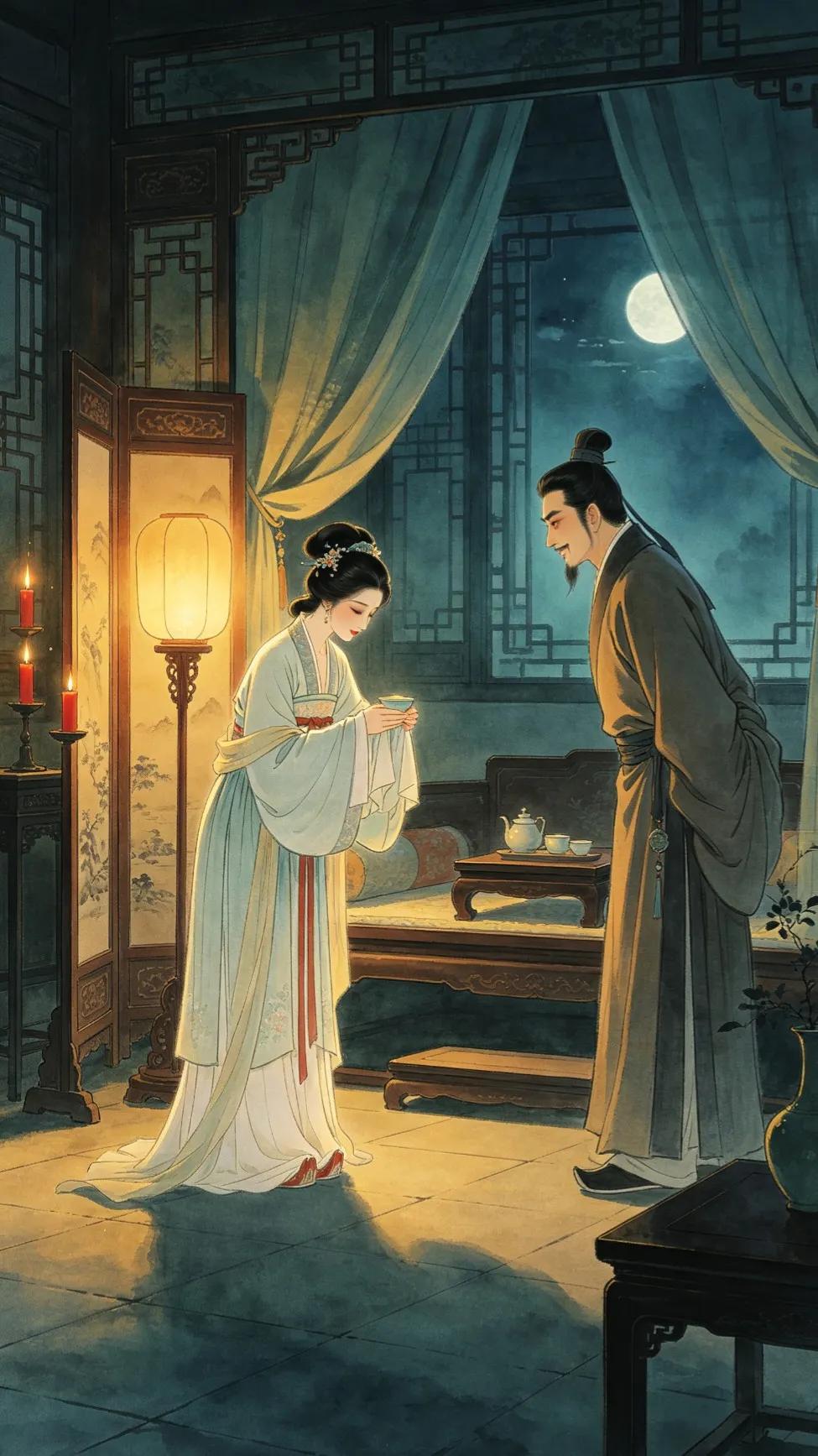 女人与西门庆聊天，可能一开口都是敏感词，西门庆就是这样理解的。
西门庆因为帮李瓶