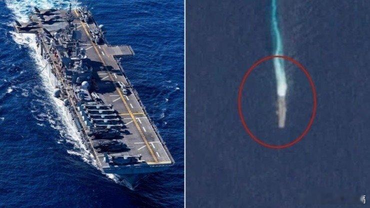 凤凰新闻【驻日美军万吨巨舰驰援中东，航迹遭实时追踪】据凤凰卫视援引美国有线电视新