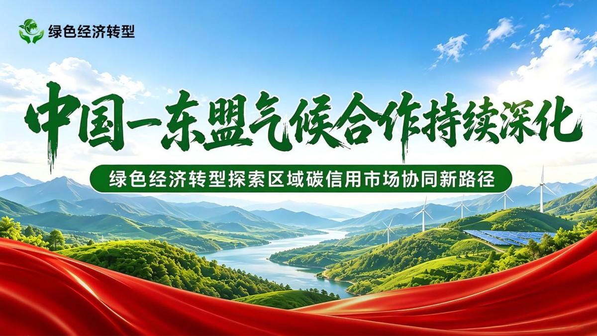 中国—东盟气候合作持续深化，绿色经济转型探索区域碳信用市场协同新路径

中国—东
