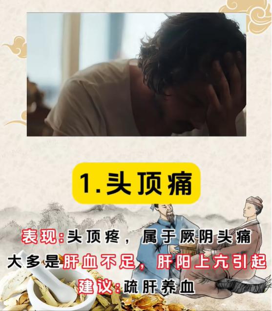 头晕头痛别硬扛！4 种疼痛位置，暗示脏器在求救