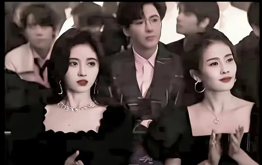 鞠婧祎和白鹿同框，白鹿输的好惨 