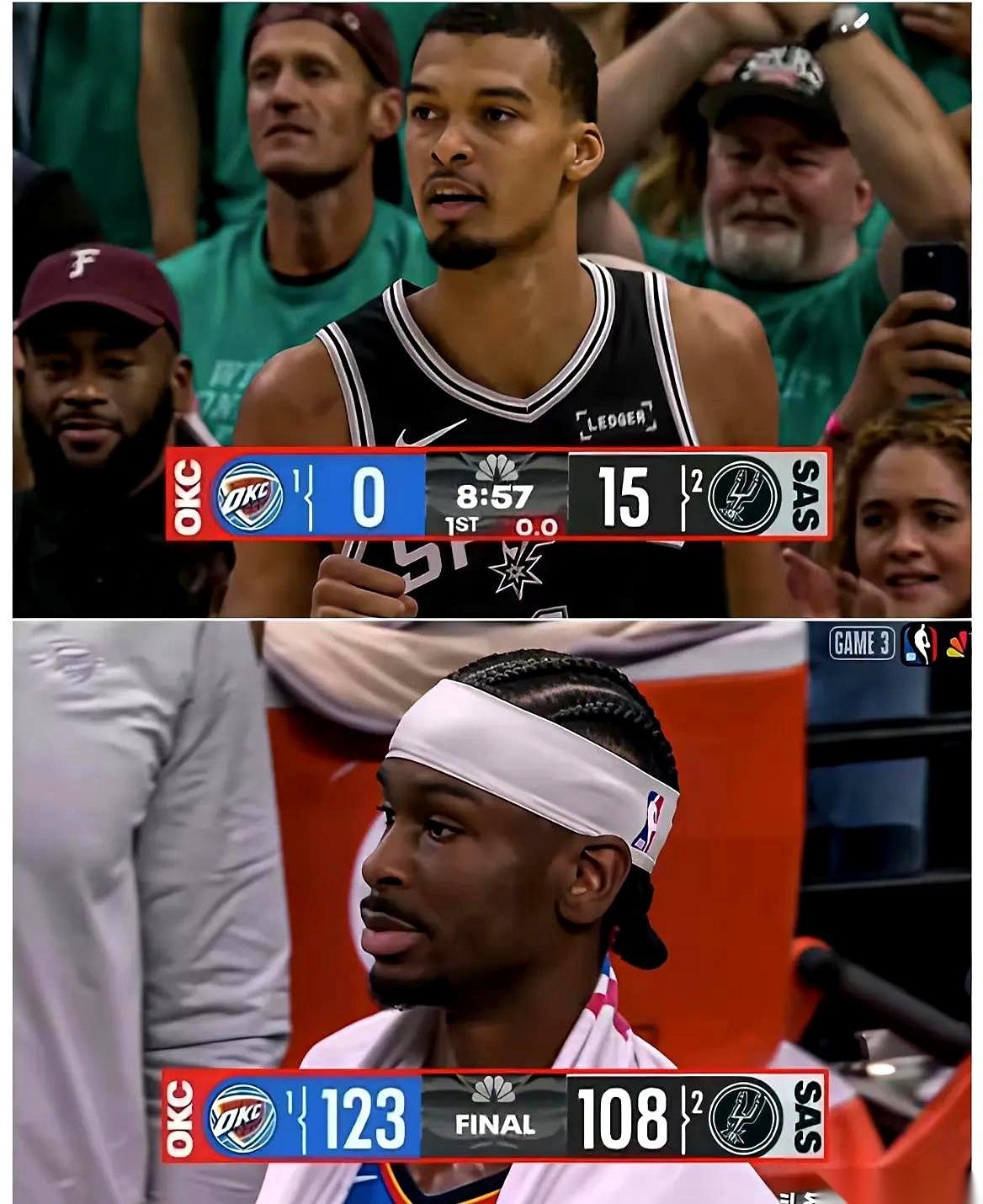 今年的NBA季后赛，马刺队的操作实在反常到家了。他们明明每一场都能率先建立两位数