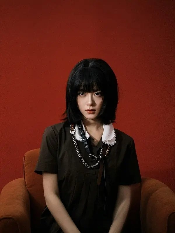 实话实说赵今麦这套好看！这套有点病娇的感觉