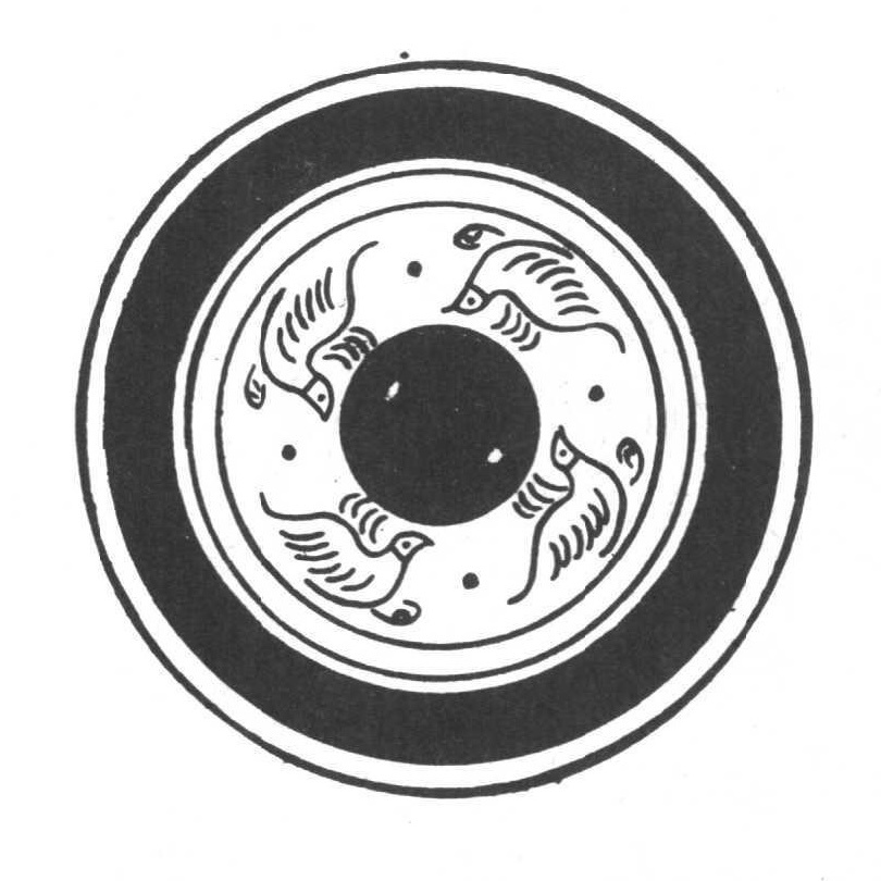 【汉代铜镜上的鸟纹🐦】-图｜《中国历代鸟纹图案》遇见艺术新城事
