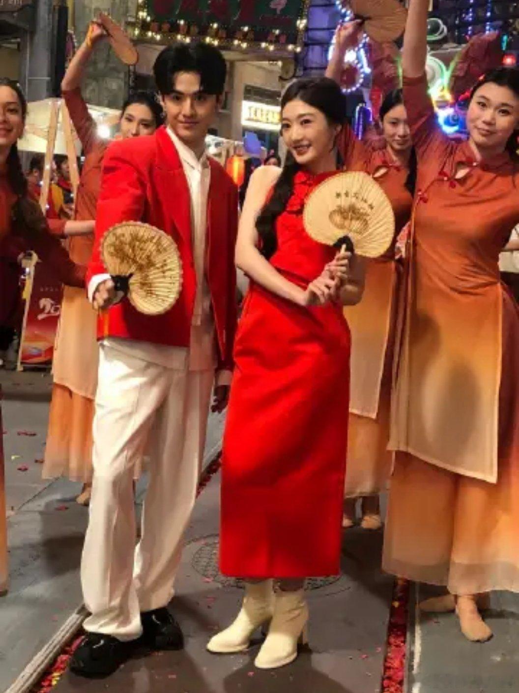 毓言cp过年一起看广东卫视湾区春晚 我们最喜欢的大湾区情侣毓言cp