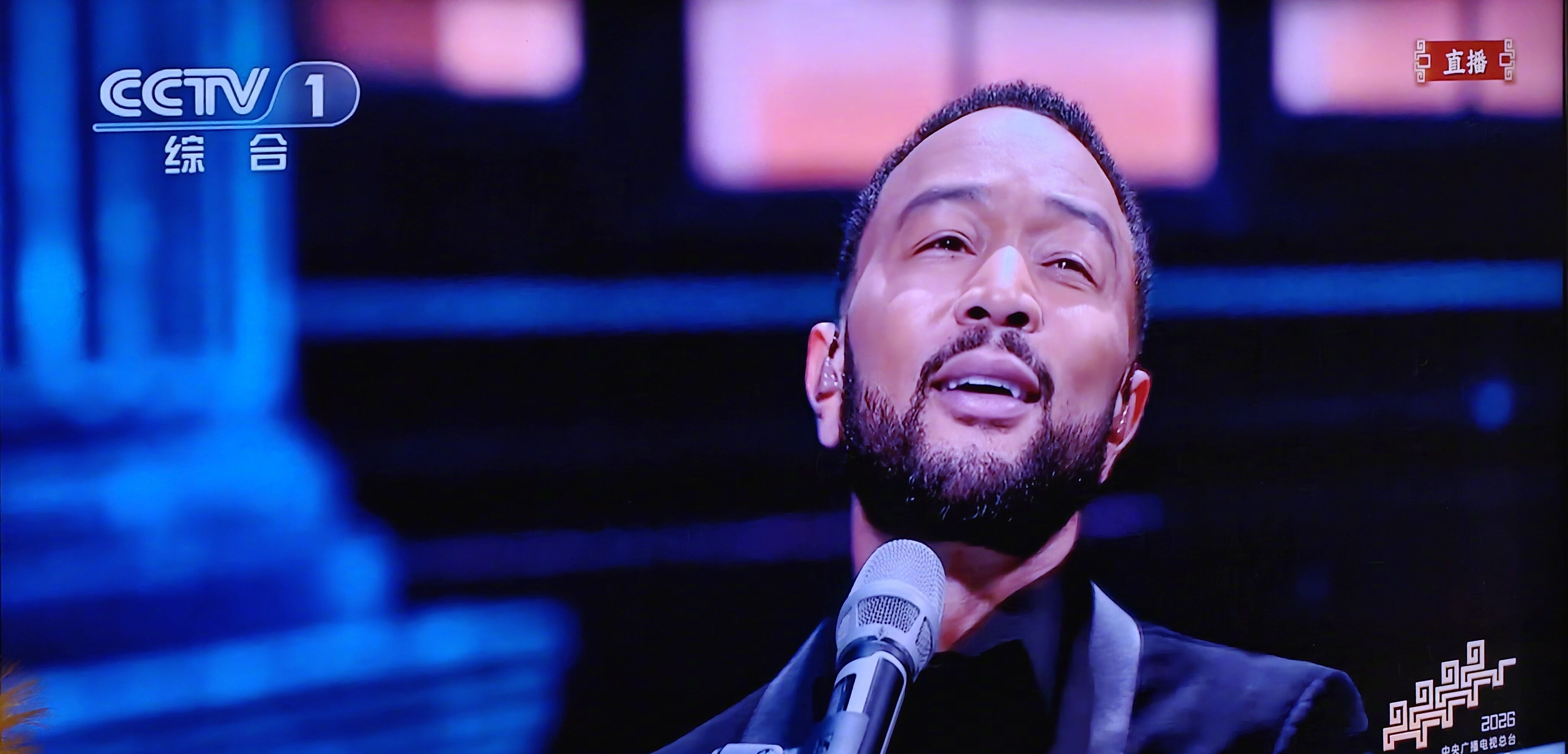 春晚 John Legend!!!🎤🎹 