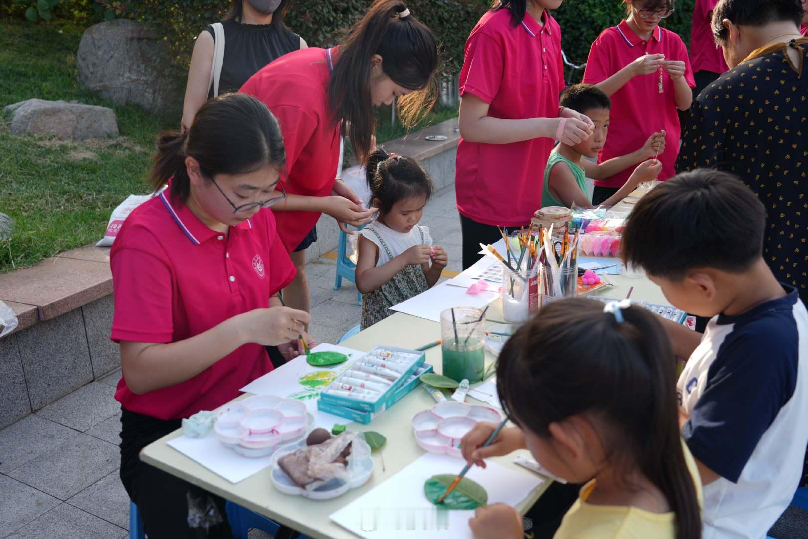 【情暖滨城新滨公园 志愿服务守护童心】山东学子躬身基层实践助农传艺暖乡野山东三下