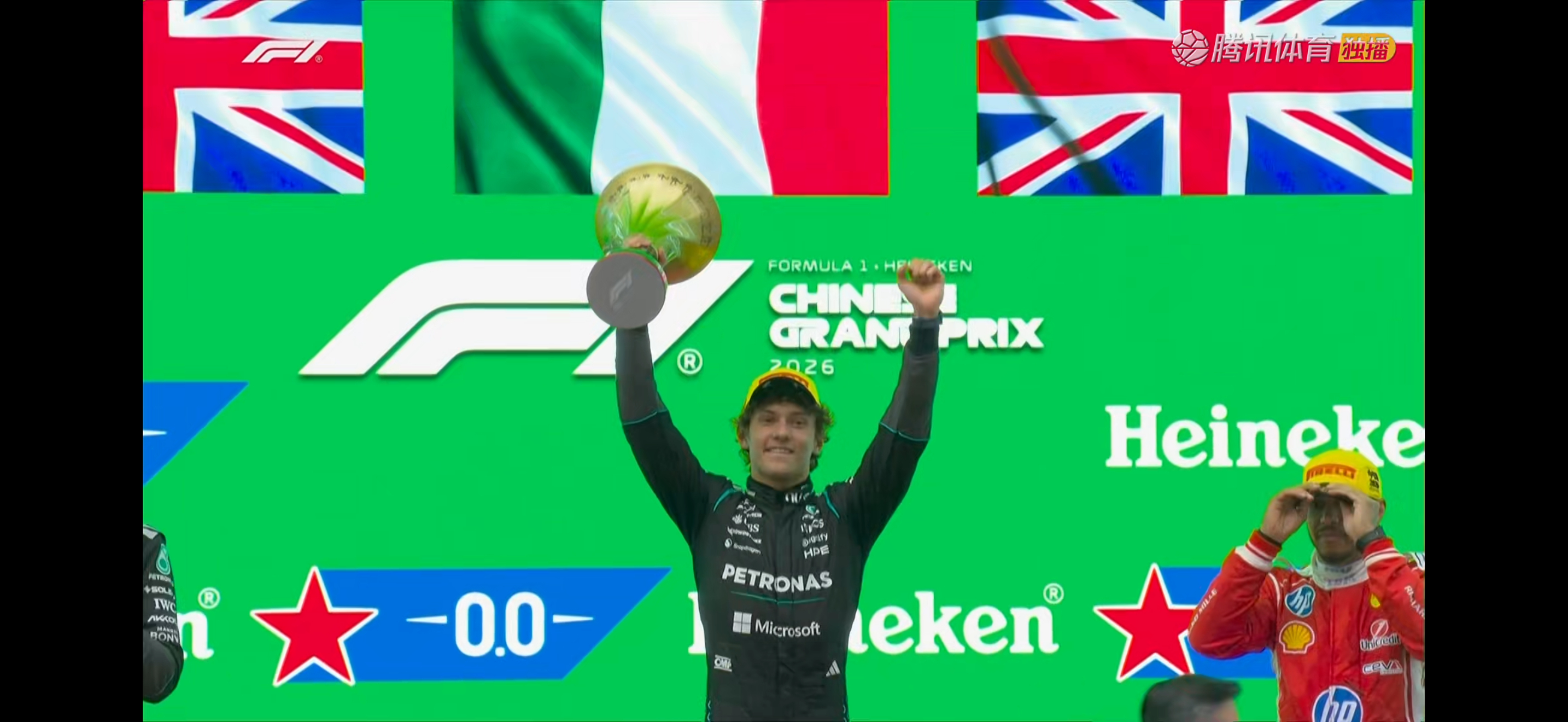 F1中国大奖赛恭喜安东内利生涯首个分站冠军🏆 