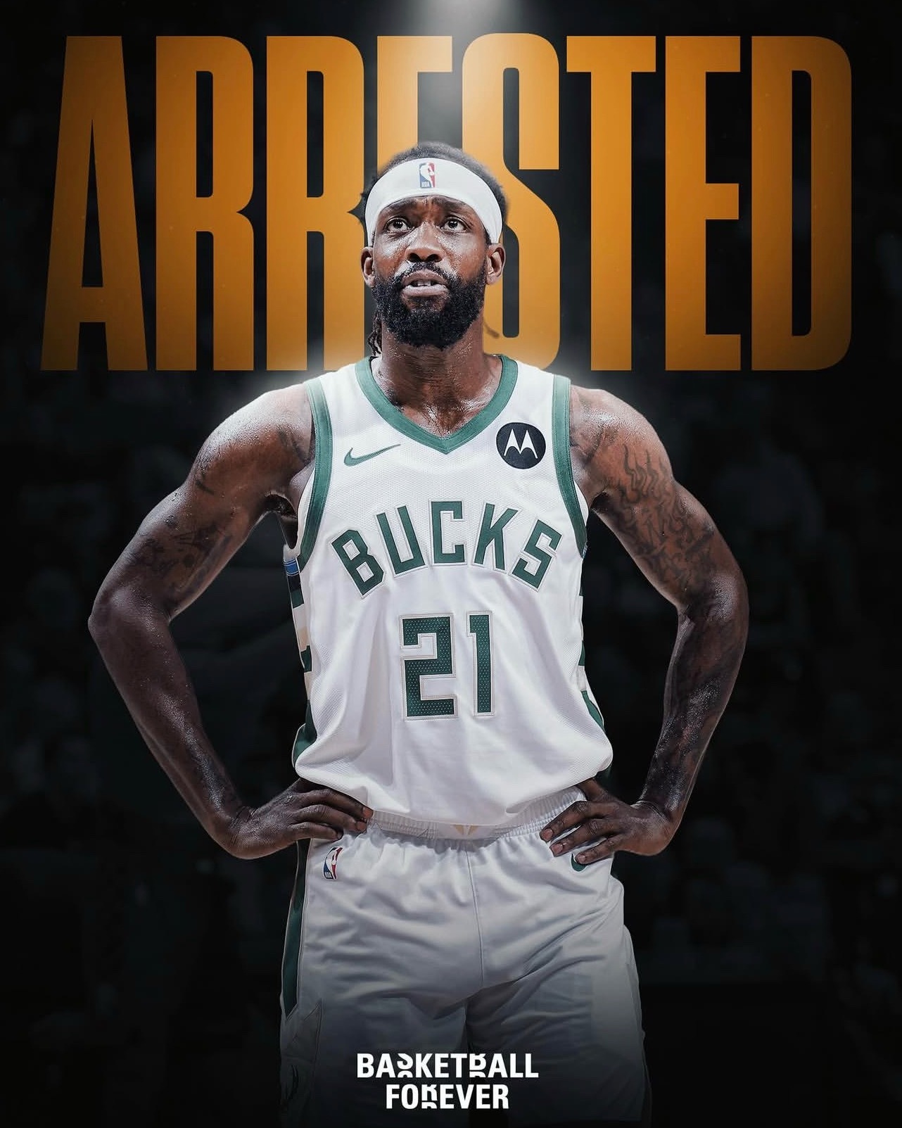 TMZ ：贝弗利因袭击在德克萨斯州被捕。据报道，贝弗利被指控的罪名为“袭击家庭成