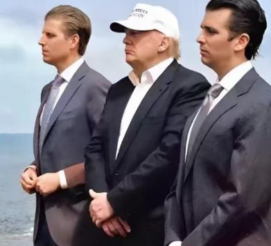 真是“有其父必有其子”，就在特朗普在全世界耀武扬威的时候，他的两个儿子直接拿到了