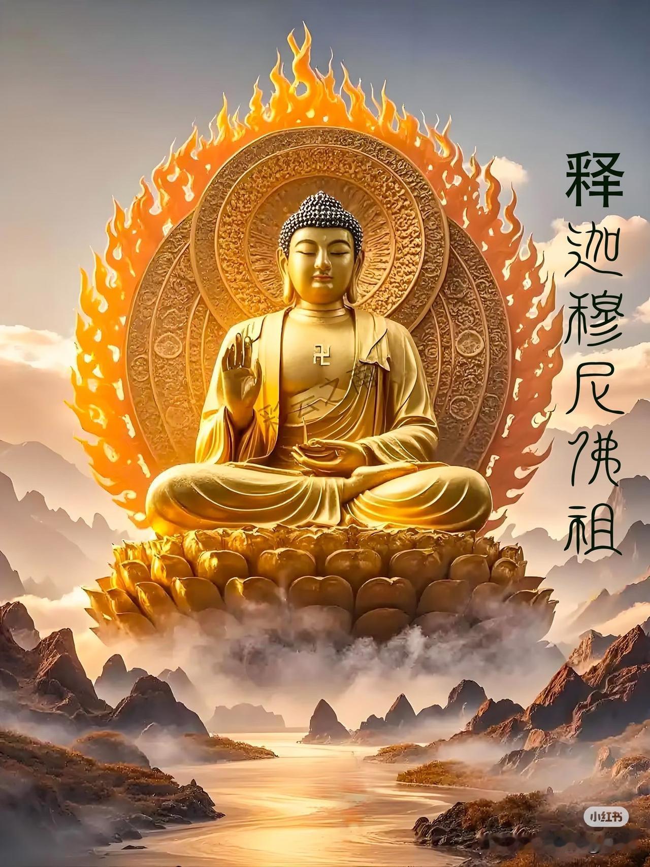释迦牟尼的一生充满传奇色彩，经历的六大降阶段就是他一生的写照。
他本是王子，出生