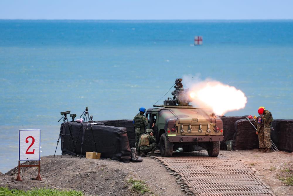 【台军进行“天马操演”，连续脱靶三发“陶”式】#台军军演连续三发脱靶# 7月3日