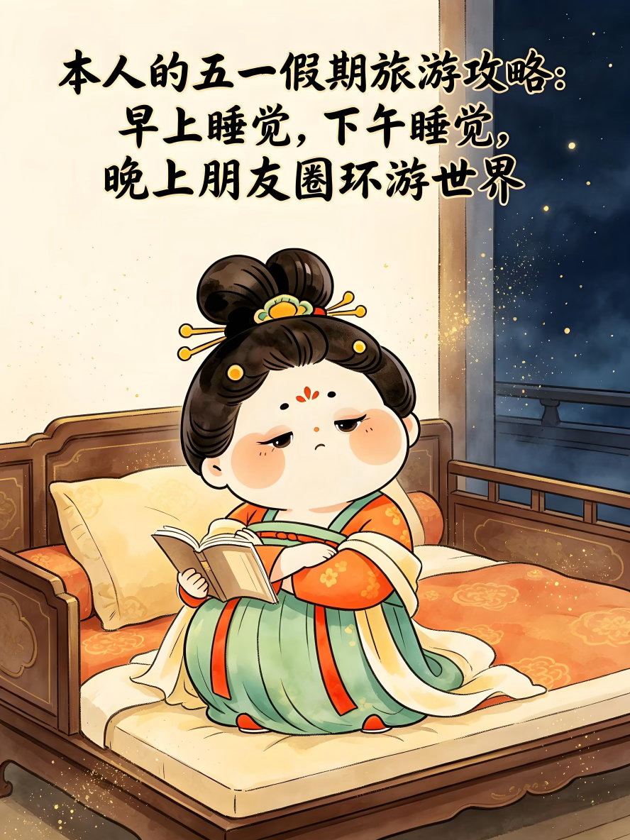 适合显眼包发的五一搞笑文案 