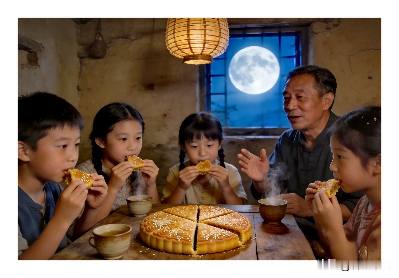 《一角月饼，一生乡愁》
“小饼如嚼月，中有酥与饴。”苏轼笔下的月饼，藏着俗世里最