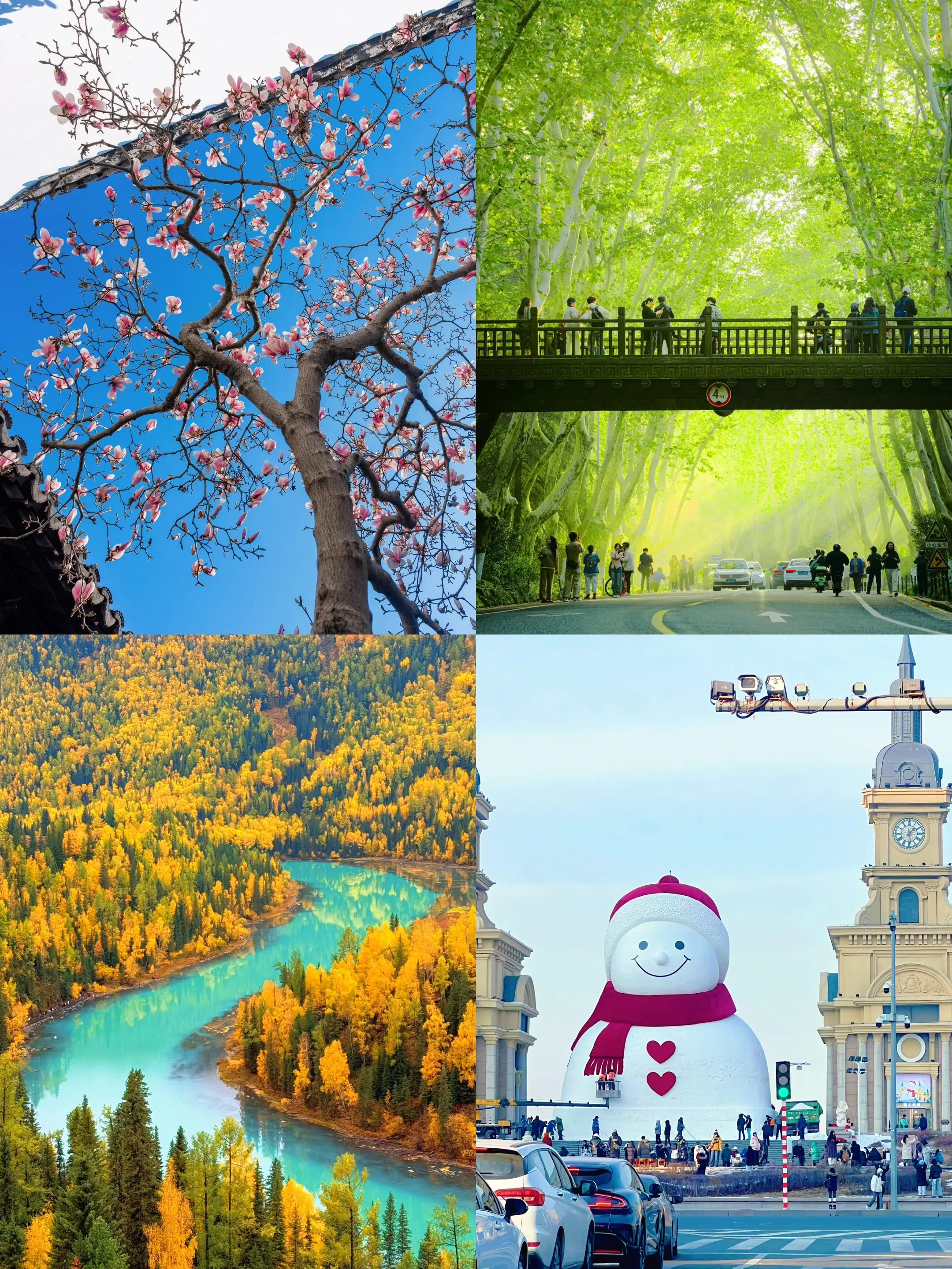 此生四季必去的四座城市.