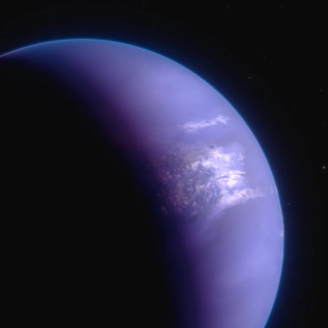 韦伯望远镜绘制了距离地球 280 光年的行星的天气图，白天温度平均约为 1,25