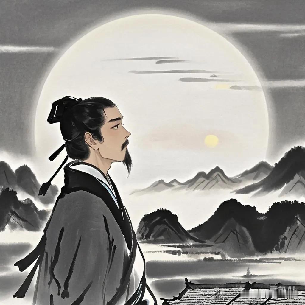 天上众星陪皎月，诚邀下联 
人间万姓仰清风。