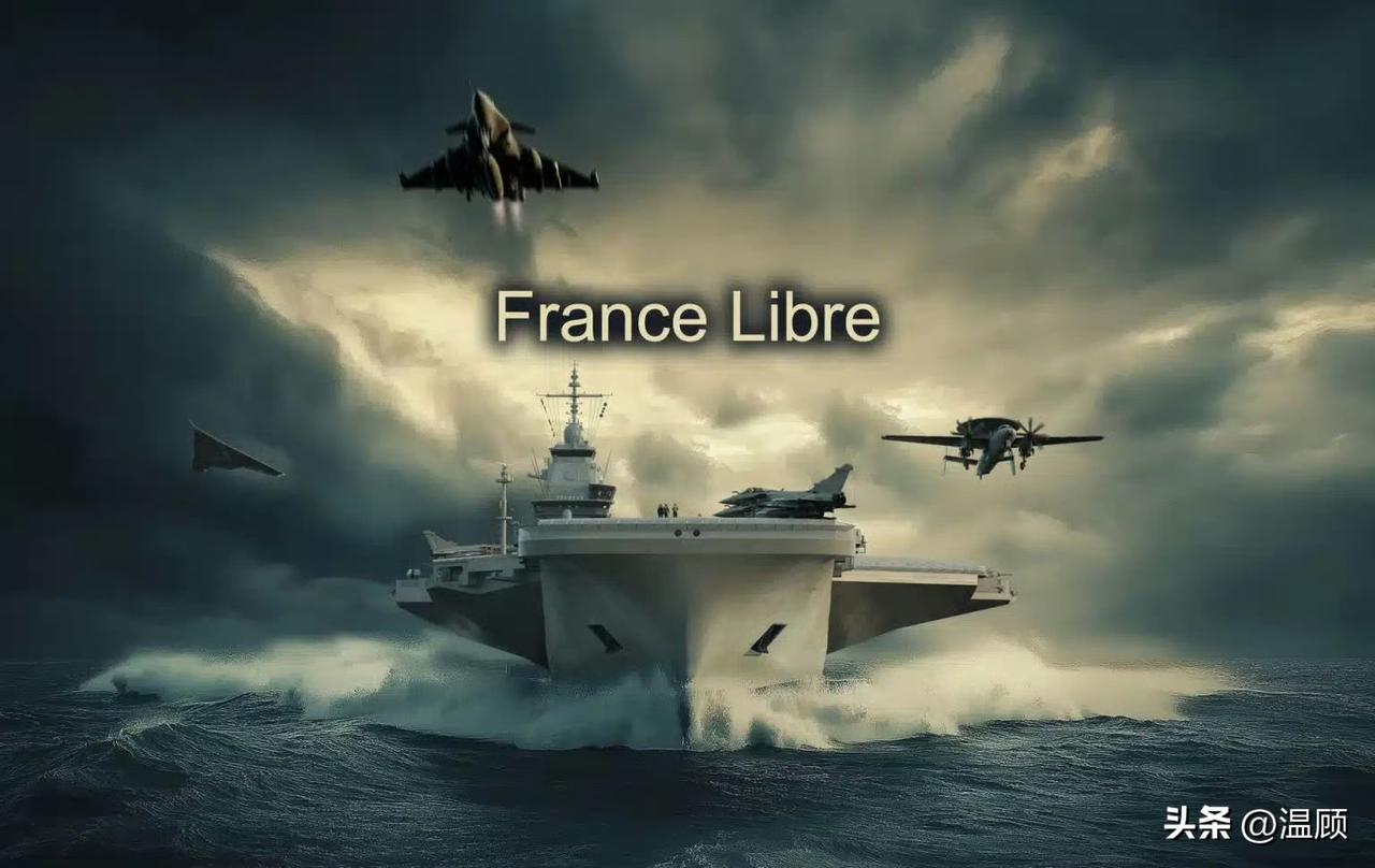 欧洲最大军舰“自由法国”号来啦！马克龙官宣：法国新航母定名“自由法国”号，203
