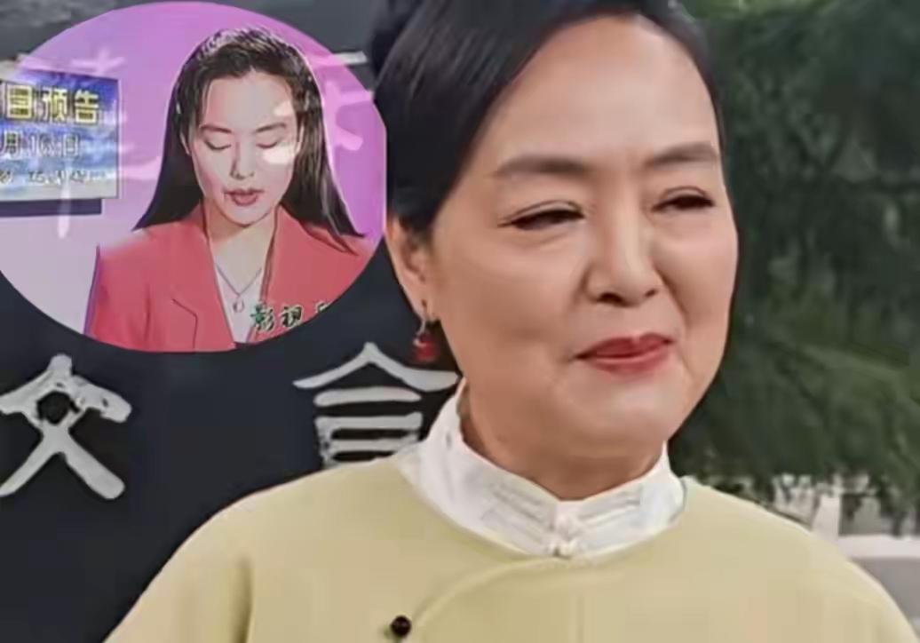 前央视著名主持人，
到底是岁月不饶人，人也胖了，
脸上也有皱纹了，没有了当年的风