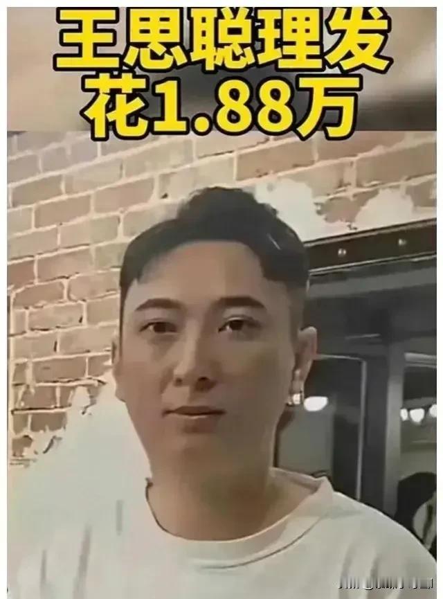 王思聪1.88万元顶级奢华发型引热议：网友：预约几个月才排上#王思聪和新女友#