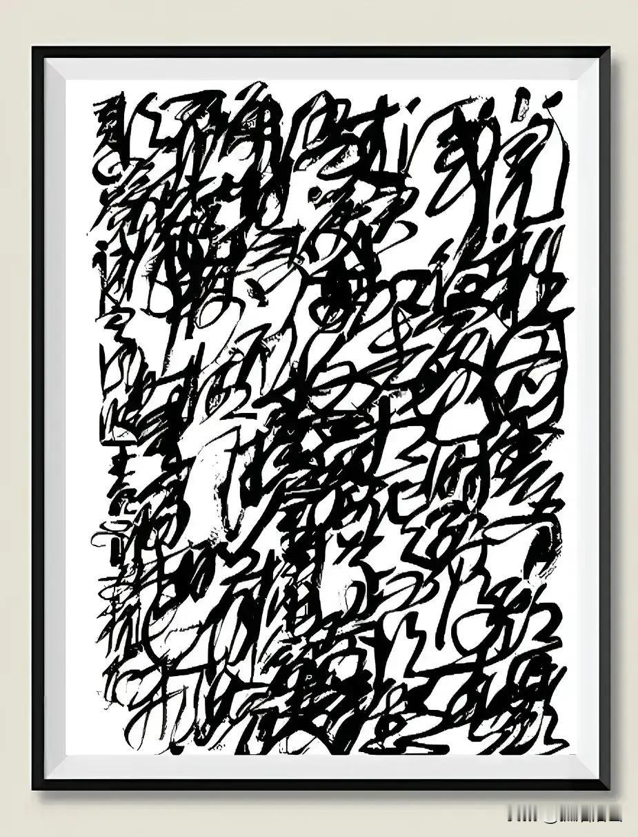 传说中的天书吗？#汉字艺术鉴赏# #探秘神秘书法# #这是啥书法？# #解析书法