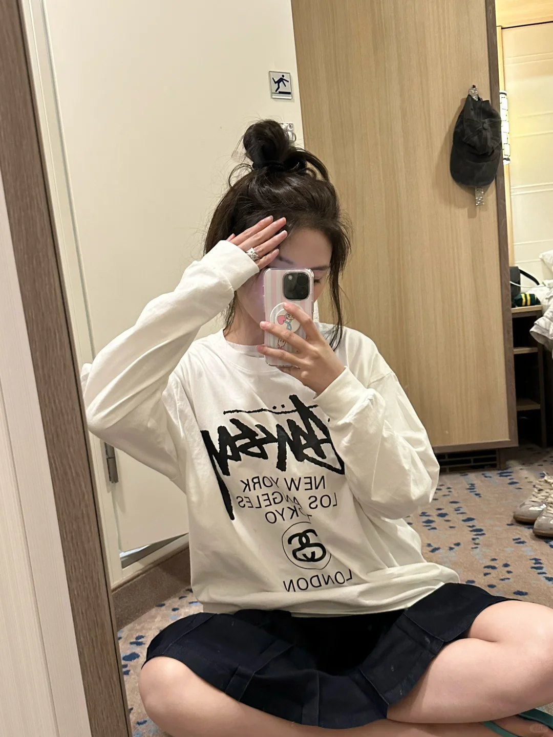 丸子头的秘诀在于 头发削薄点!!