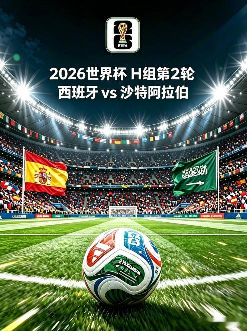 美加墨世界杯前瞻｜西班牙vs沙特    ⚽这场比赛，西班牙整体控球压制、传导质量