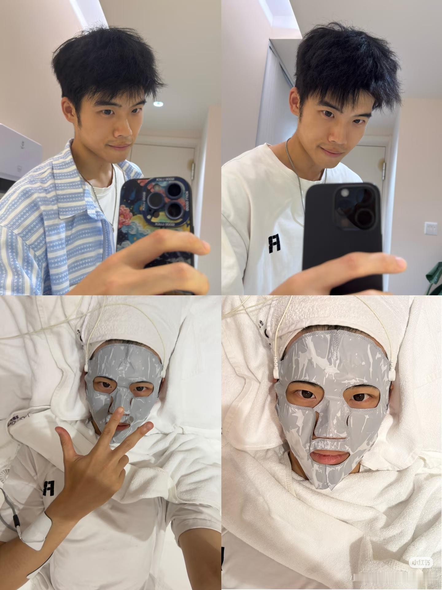 一旦理工男开始服美役后 研究起护肤品成分表，买面霜要看分子量，说“渗透效率高才能