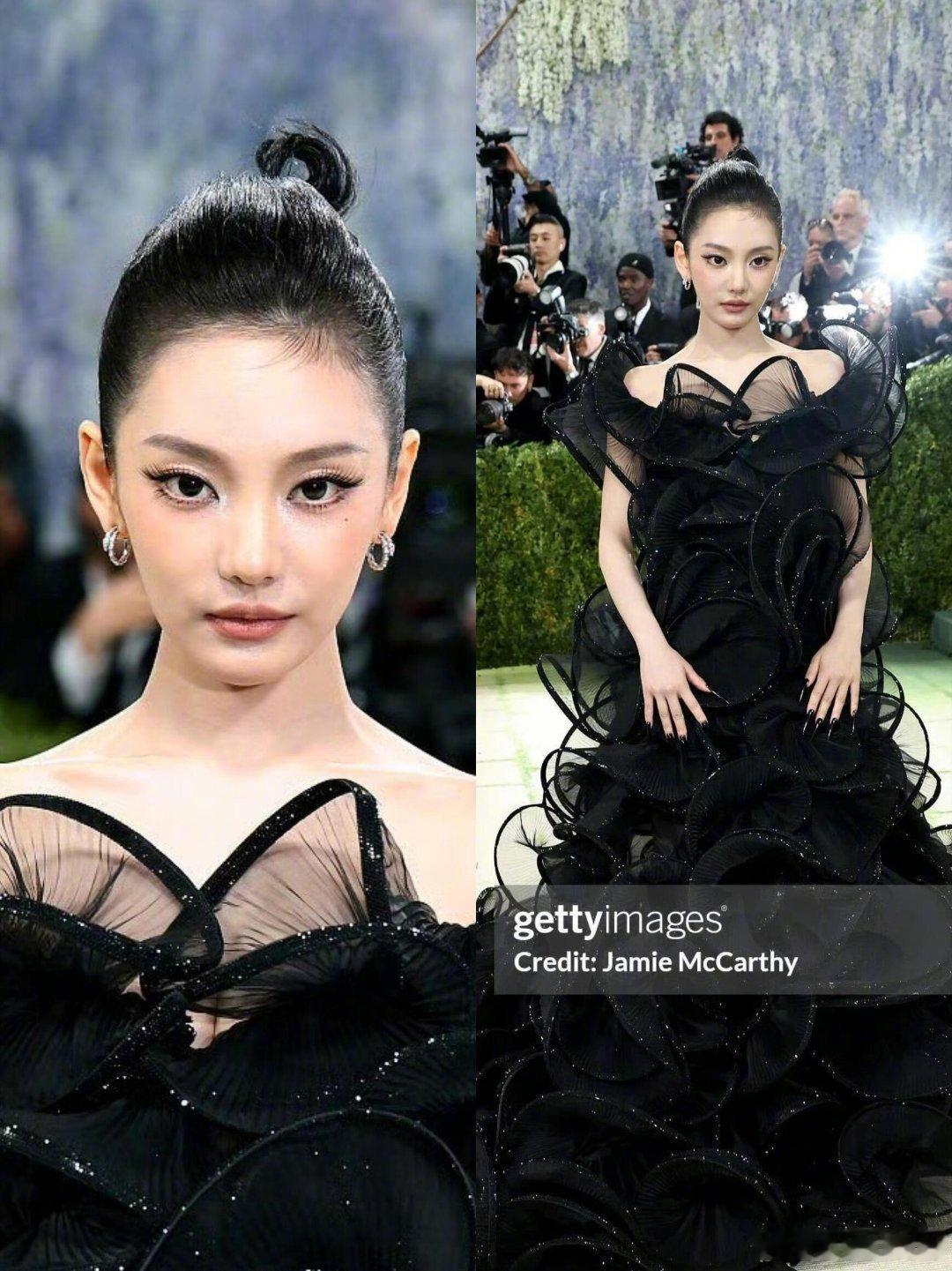 宁艺卓G社生图直出宁艺卓生图比精修还绝G社镜头下的宁艺卓生图来了，红毯上那种松弛