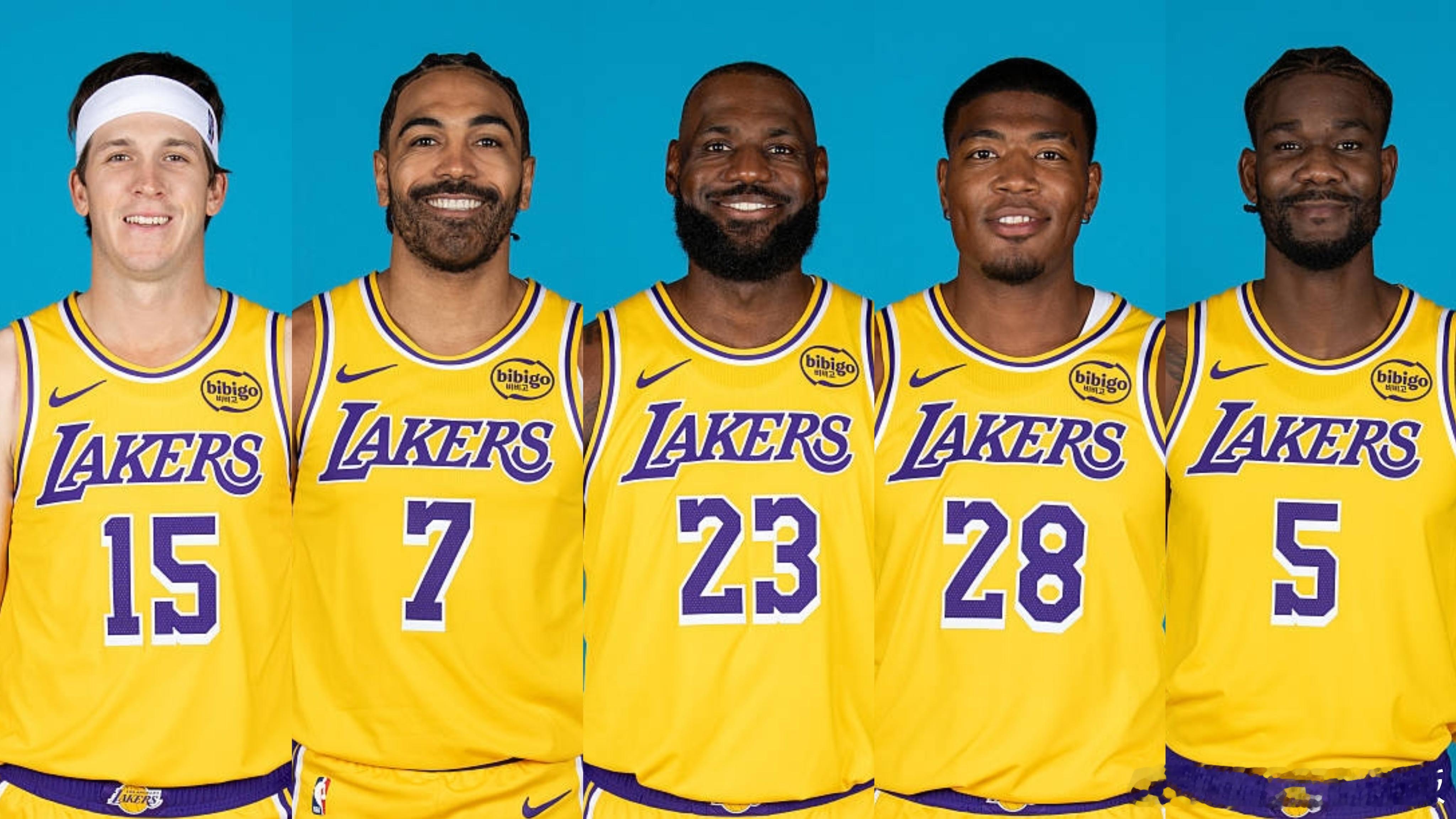 今日湖人首发！ 湖人vs猛龙