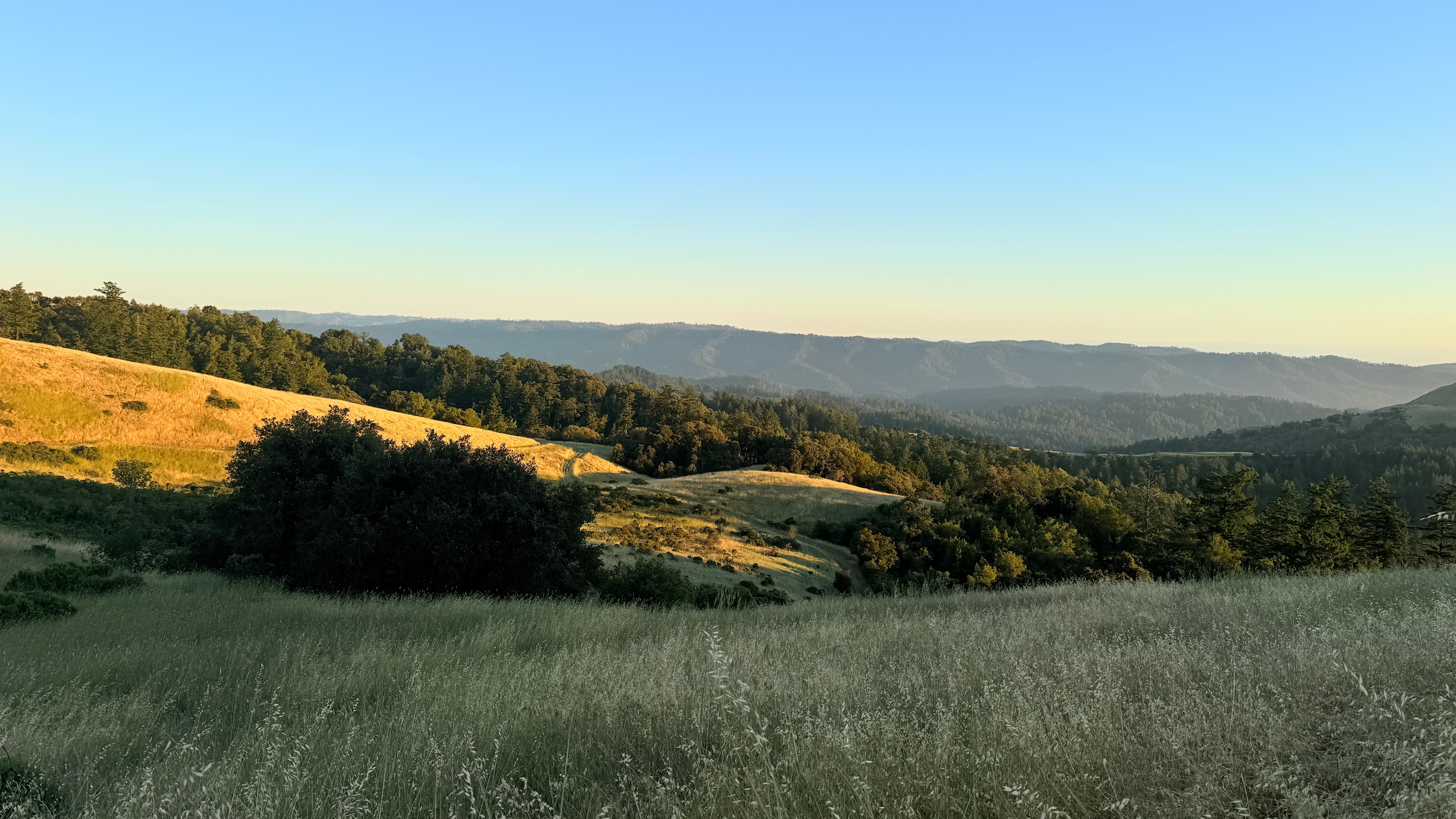 又带大家看日落了 美国·Russian Ridge Open Space Pre