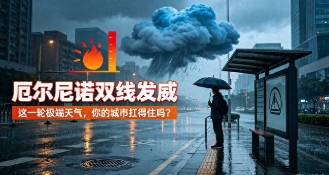 厄尔尼诺双线发威：这一轮极端天气，你的城市扛得住吗？