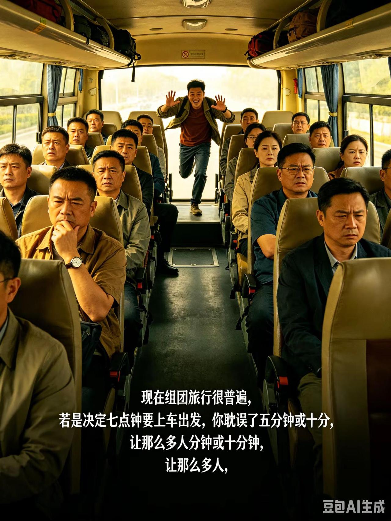 不守时也是造恶业。平常造作善恶业，很多人不晓得。我举一个最简单的例子，现在组团旅