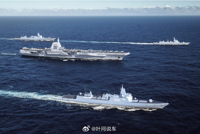 福建舰通过台湾海峡福建舰过台湾海峡赴南海开展试验训练，海军表示跨区训练是建造流程