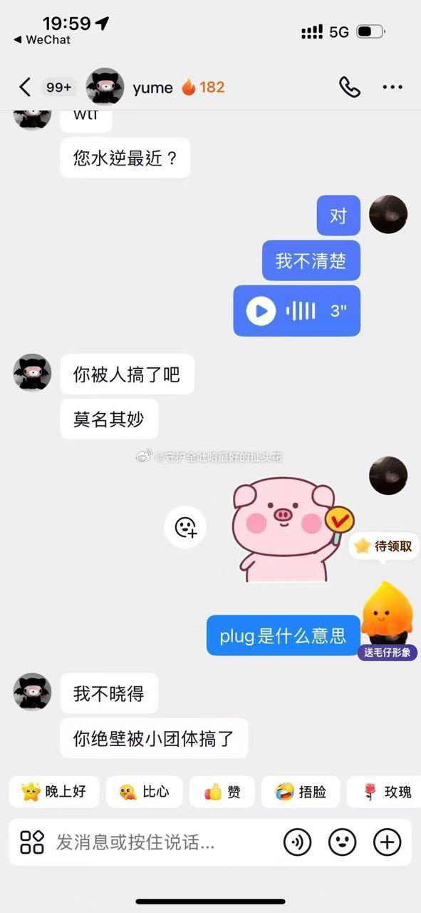 tg小笨嘴你真的只是一个听歌的吗？我怎么感觉有点不对劲呢