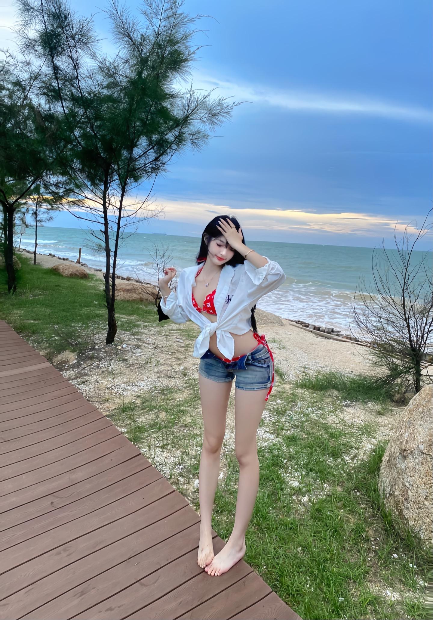 吹吹海风。