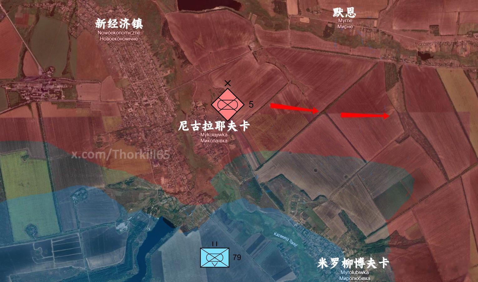 乌军在默恩的反击失败乌克兰第425突击团和第79空突旅的战斗群于8月22日从米罗