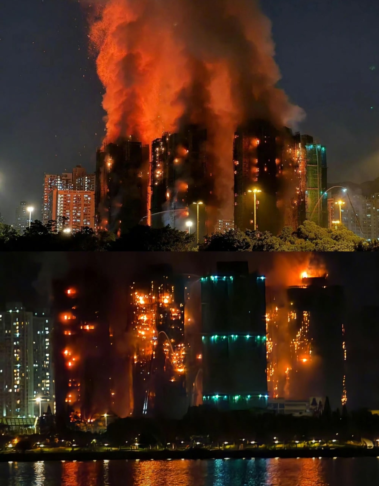 香港大埔火灾已致128人遇难按照港人的迷信程度，这么惨烈的事故之后，不把全港的法