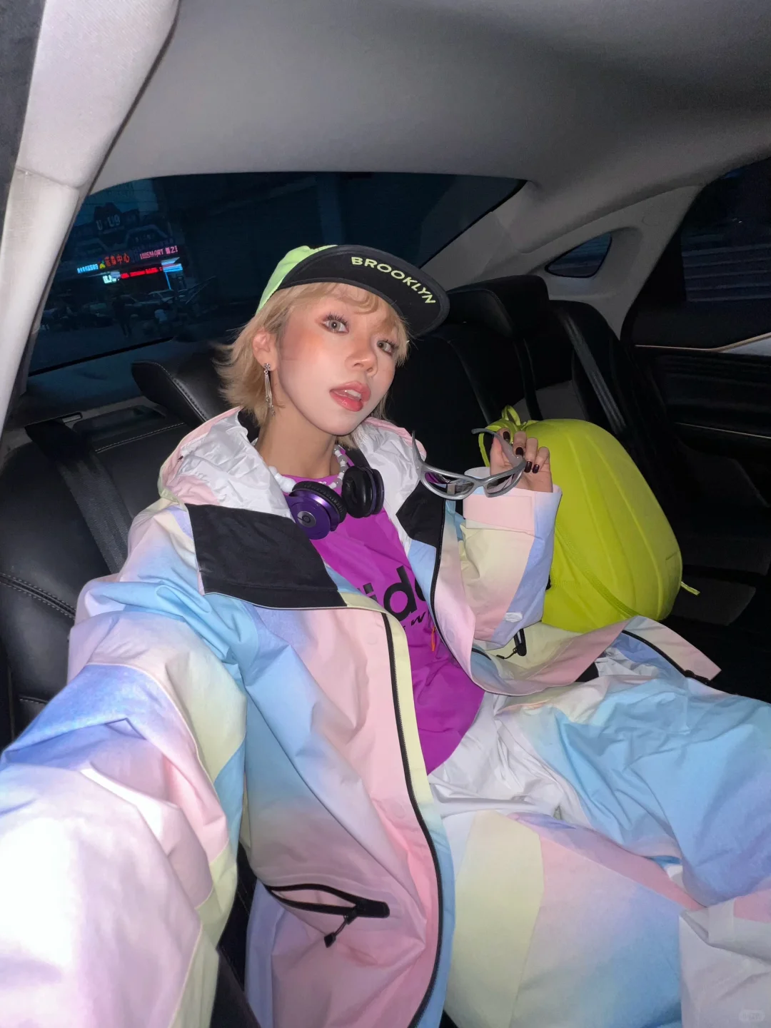 终于到了穿滑雪服の季节🎿hiphop小帅一下🌈