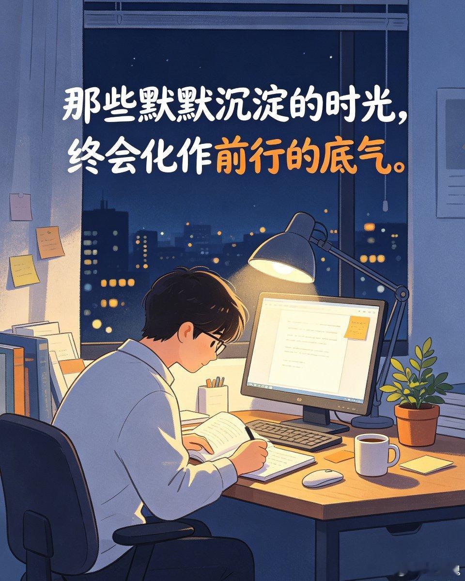 生活有感/那些默默沉淀的时光，终会化作前行的底气。 ​​​