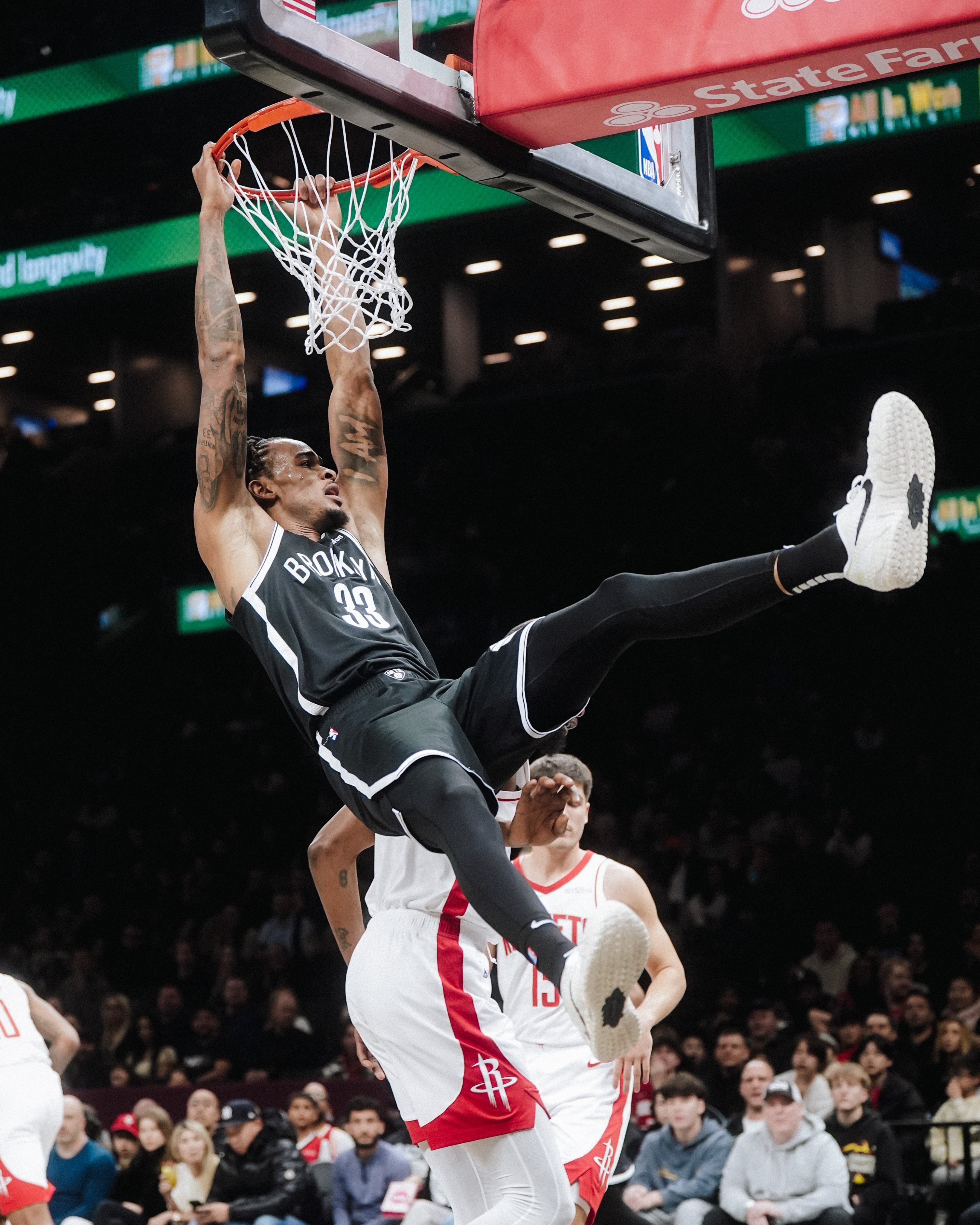 缺少小波特、杰明和曼恩的小破网只拿96分，和火箭各取所需！明天才是关键火箭vs篮