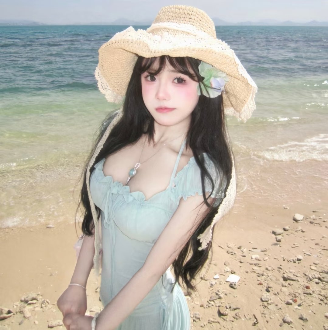 女生头像女生头像背景图 海向天空借了一抹蓝⌒🌧️*﹆🩹⸝⸝⸝🎧𝐖𝐞𝐂