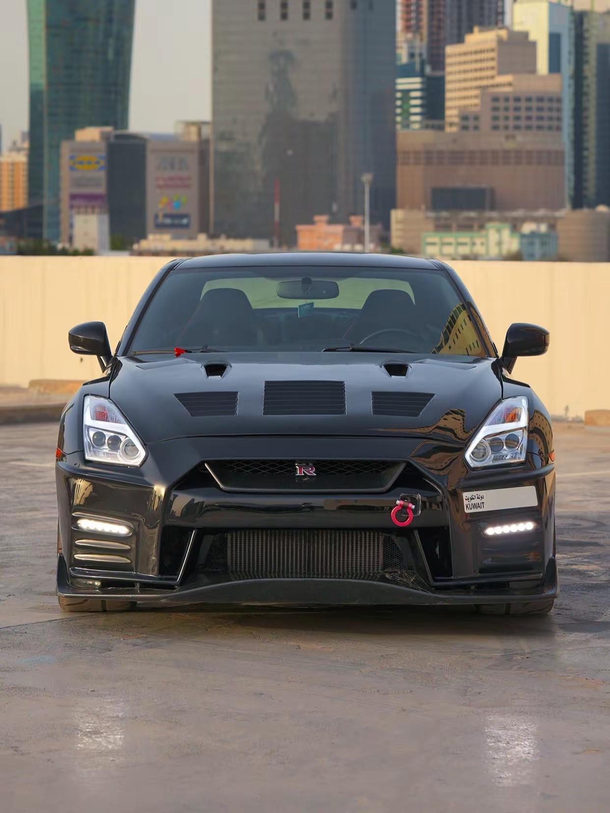 GT-R Black Edition.这台车，属于那种一眼就能让人明白“它不是普